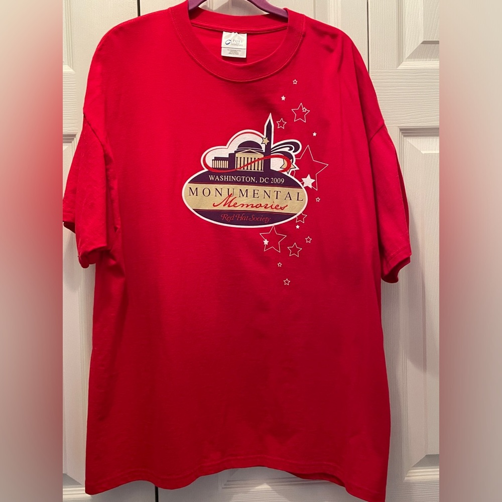Red Hat Society 2009 Convention T-Shirt size Large